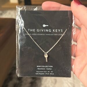 The Giving Keys Necklace “Believe”